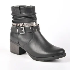 Boots, Bottines|VICE VERSA Bottines A Talons Noir