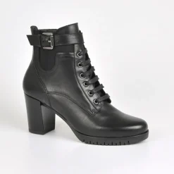 Boots, Bottines|TIPO ALTO Bottines A Talons Semelles Crantees Noir