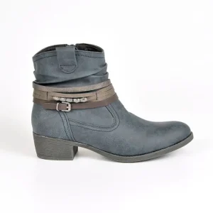 Boots, Bottines|VICE VERSA Bottines A Talons Bleu