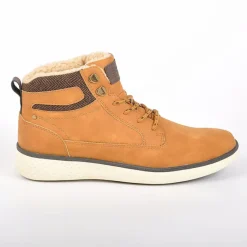 Boots, Bottines|OUTSHOES Bottines Avec Lacets Montagne Camel