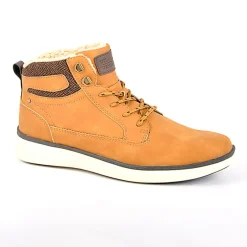 Boots, Bottines|OUTSHOES Bottines Avec Lacets Montagne Camel