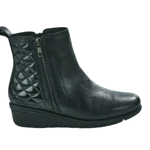 Chaussures Confort|SCALINA Bottines Compensees Femme Noir