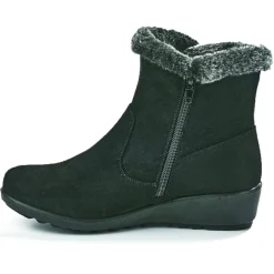 Chaussures Confort|LADY CONFORT Bottines Compensees Femme Noir