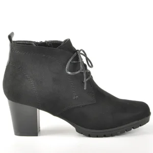 Chaussures Confort|SCALINA Bottines Femme A Talons Noir