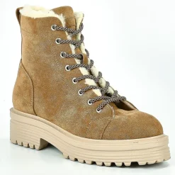 Boots, Bottines|OUTSHOES Bottines Femme Camel