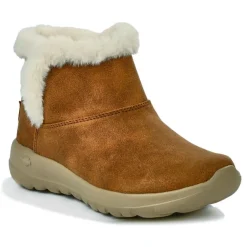 Chaussures Confort|SKECHERS Bottines Femme Marron