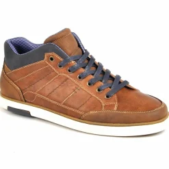 Baskets, Sneakers|STREET LIFE Bottines Homme Marron
