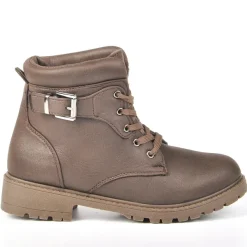 Boots, Bottines|VICE VERSA Bottines Plates Femme Marron