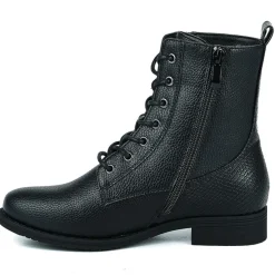 Boots, Bottines|VICE VERSA Bottines Plates Femme Noir A Lacets