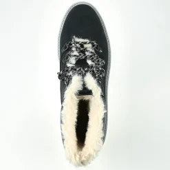 Boots, Bottines|OUTSHOES Bottines Plates Femme Noir