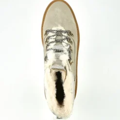 Boots, Bottines|OUTSHOES Bottines Plates Femme Beige