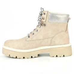 Boots, Bottines|OUTSHOES Bottines Plates Femme Nude