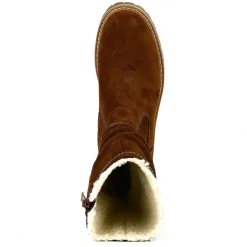 Boots, Bottines|OUTSHOES Bottines Plates Femme Camel