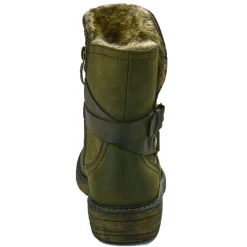 Chaussures Confort|RELIFE Bottines Plates Femme Kaki