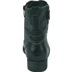 Chaussures Confort|SCALINA Bottines Plates Femme Noir