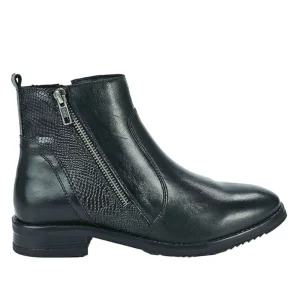 Boots, Bottines|TIPO ALTO Bottines Plates Femme Noir