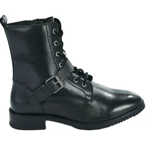 Boots, Bottines|TIPO ALTO Bottines Plates Femme Noir