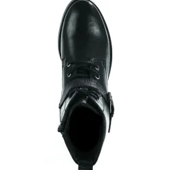Boots, Bottines|TIPO ALTO Bottines Plates Femme Noir