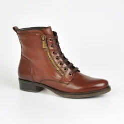 Boots, Bottines|TIPO ALTO Bottines Plates Femme Marron