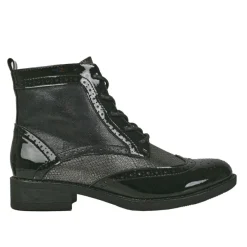 Boots, Bottines|VICE VERSA Bottines Plates Femme Noir