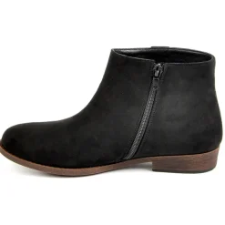 Boots, Bottines|VICE VERSA Bottines Plates Femme Noir