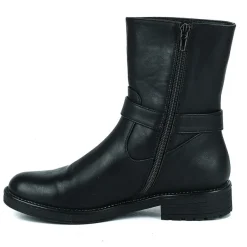 Boots, Bottines|VICE VERSA Bottines Plates Femme Noir