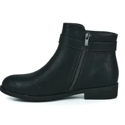 Boots, Bottines|VICE VERSA Bottines Plates Femme Noir