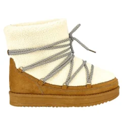 Boots, Bottines|VICE VERSA Bottines Plates Fourrees Femme Camel