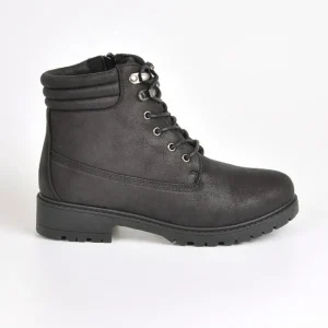 Boots, Bottines|OUTSHOES Bottines Plates Noir