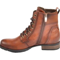 Chaussures Confort|SCALINA Bottines Plates Marron