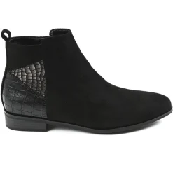 Boots, Bottines|VICE VERSA Bottines Plates Noir