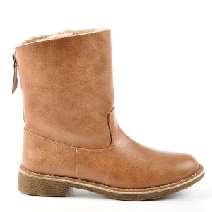 Boots, Bottines|VICE VERSA Bottines Plates Camel