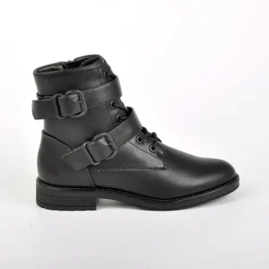 Boots, Bottines|VICE VERSA Bottines Plates Noir