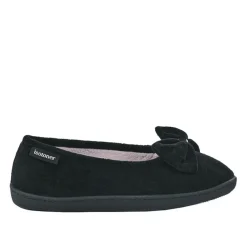 Chaussons|ISOTONER Chaussons Femme Avec Noeuds Noir
