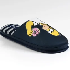 Chaussons|SIMPSONS Chaussons Homme Bleu Marine