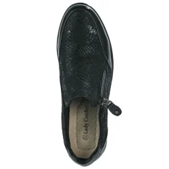 Chaussures Confort|LADY CONFORT Chaussures Confort Avec Elastiques Noir