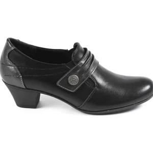 Chaussures Confort|LADY CONFORT Chaussures Confort Avec Elastiques Noir