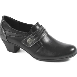 Chaussures Confort|LADY CONFORT Chaussures Confort Avec Elastiques Noir