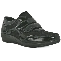 Chaussures Confort|SCALINA Chaussures Confort Femme Noir A Scratch