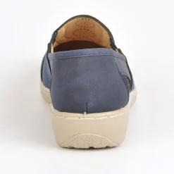 Chaussures Confort|LADY CONFORT Chaussures Confort Femme Bleu Marine