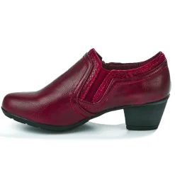 Chaussures Confort|LADY CONFORT Chaussures Confort Femme Bordeaux