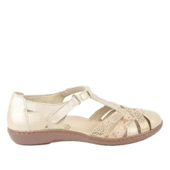 Chaussures Confort|LADY CONFORT Chaussures Confort Semelles Souples Beige