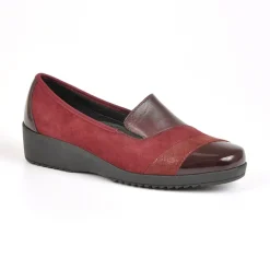 Chaussures Confort|LADY CONFORT Chaussures Femme Bordeaux