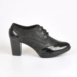 Derbies|VICE VERSA Derbies A Talons Femme Noir