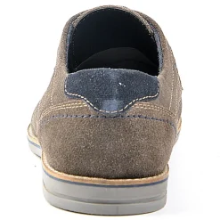 Derbies, Chaussures De Ville|FORTUNATO Derbies Aspect Daim Gris