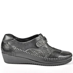 Chaussures Confort|LADY CONFORT Derbies Confort Femme Noir