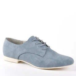 Derbies|ANA LUNA Derbies Femme Aspect Velours Bleu