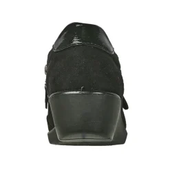 Chaussures Confort|LADY CONFORT Derbies Femme Avec Strass Noir