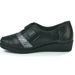 Chaussures Confort|LADY CONFORT Derbies Femme Noir