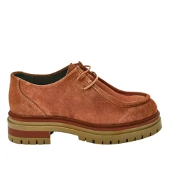 Derbies|TIPO ALTO Derbies Femme Camel